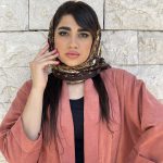 روسری نخ پنبه عرض90 کد1527