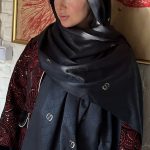 شال نخ ابریشم کد148