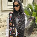 شال حریرچروک شاین کد212