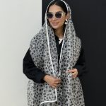 شال حریر اورگانزا کد 242