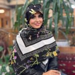 روسری قاصدک مشکی