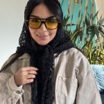 روسری گیپور مشکی