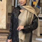 شال ویسکوز تک رنگ