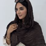 شال حصیری براون