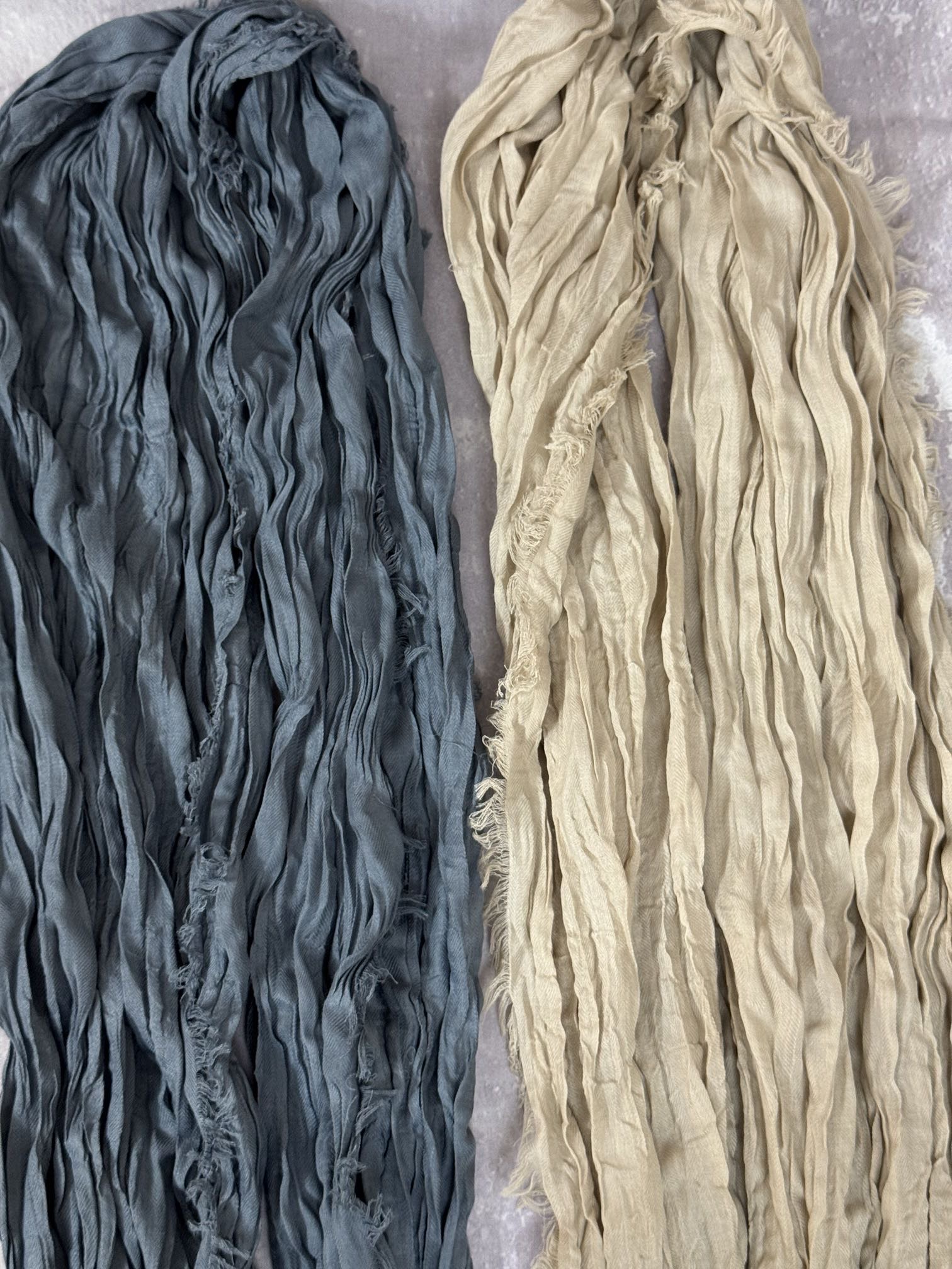 IMG_7848 شال چهارفصل چروک لنا - Image 5