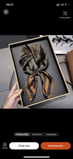 مینی اسکارف ابریشم - Image 2