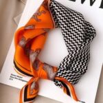 مینی اسکارف ابریشم هرمس