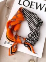 مینی اسکارف ابریشم هرمس