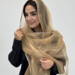 شال طناز عسلی